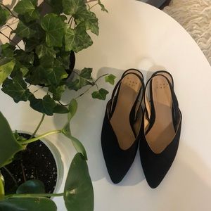 A New Day Black Sling-backs